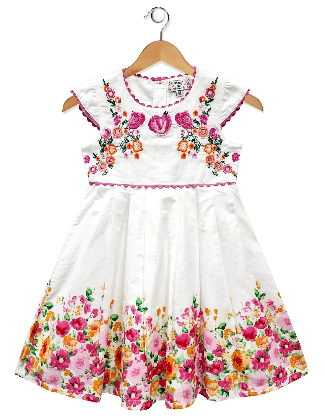 Domino Girl Kids Girls Dresses