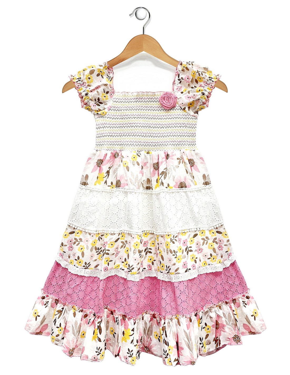 Floral print dress sales for baby girl